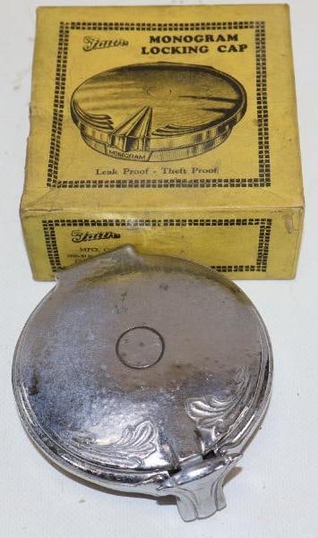 Faith Monogram Locking Radiator Cap In Original Box (1 of 2)