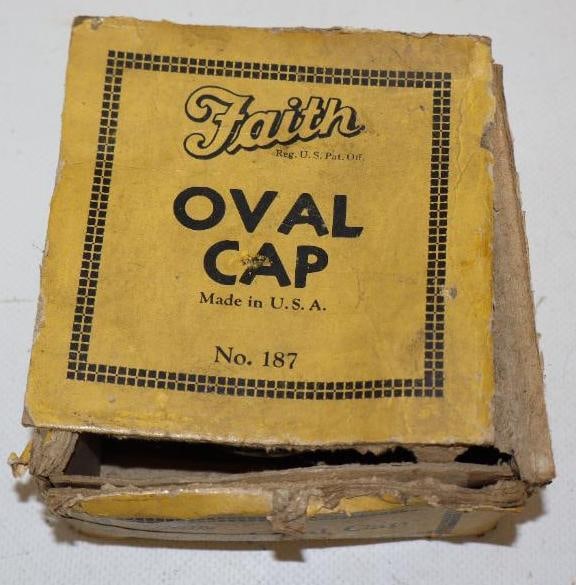 Faith Oval Radiator Cap In Original Box (1 of 3)