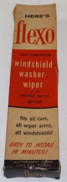 Flexo Windshield Washer Wiper In Original Box: 13" x 3" x 1.25"