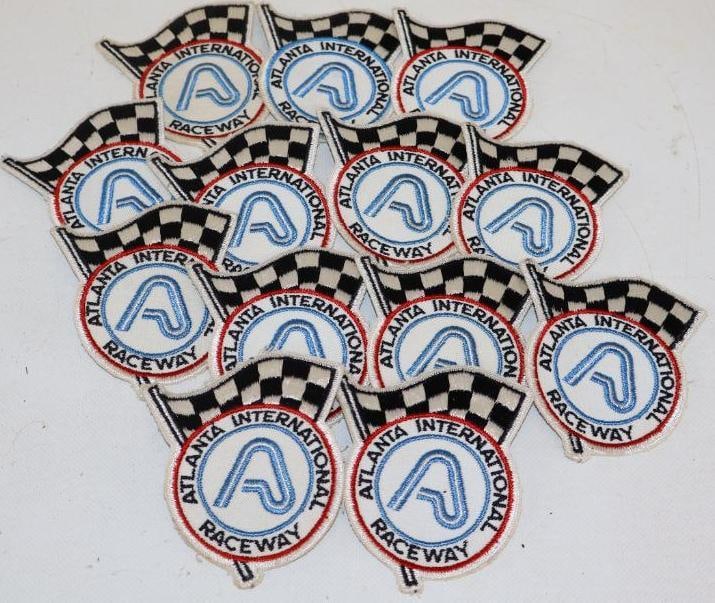 Group of 13 Atlanta International Raceway Shirt Patches (1 of 2)