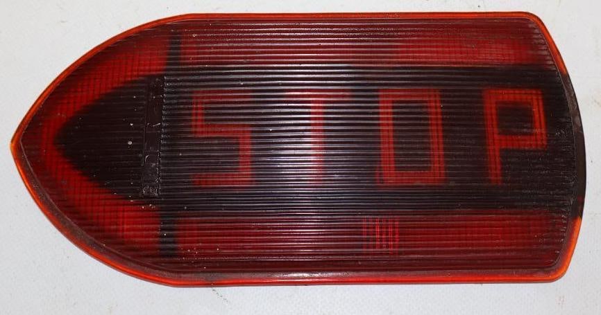 Large "Stop" Turn Signal Brake Glass Light Len (1 of 2)