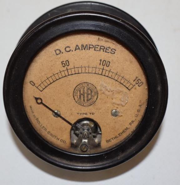 Hobart Brothers Early Automobile Amp Gauge (1 of 3)
