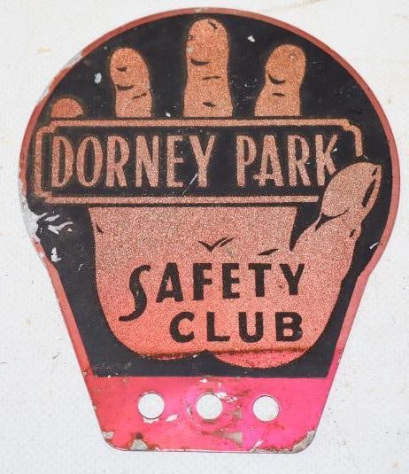 Dorney Park Safety Club Reflective Licenses Plate Topper (1 of 2)