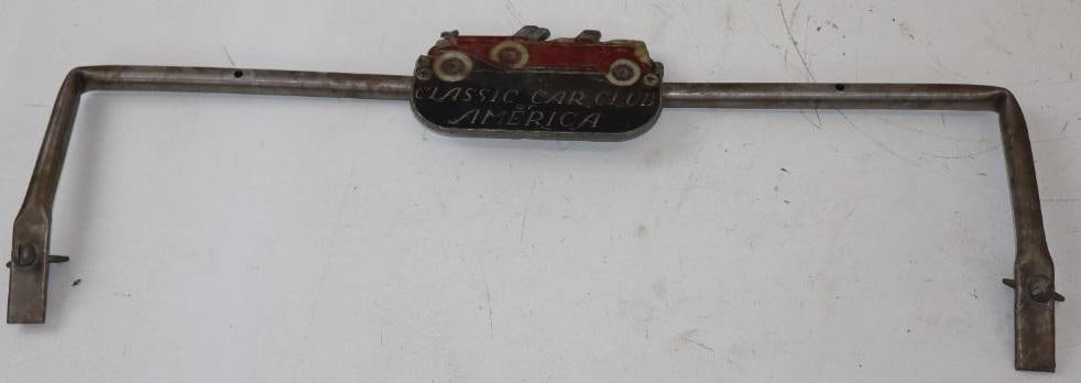 Classic Car Club Of America Radiator Badge Mounted On Display Bracket (1 of 3)