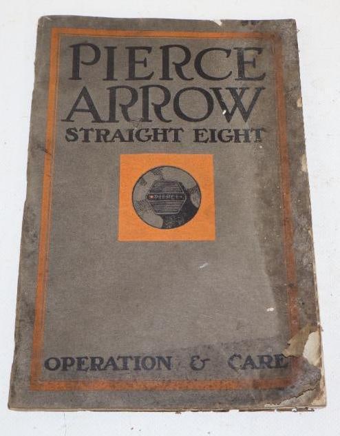 1929 Pierce- Arrow Straight 8 Owners Manual (1 of 2)