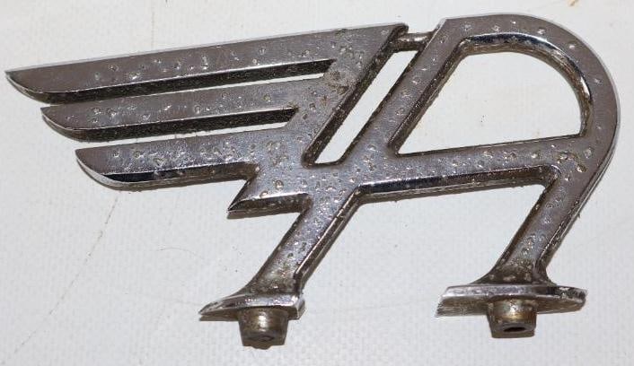 1952 Auston Motor Car Co Of England Flying A Hood Ornament (1 of 2)