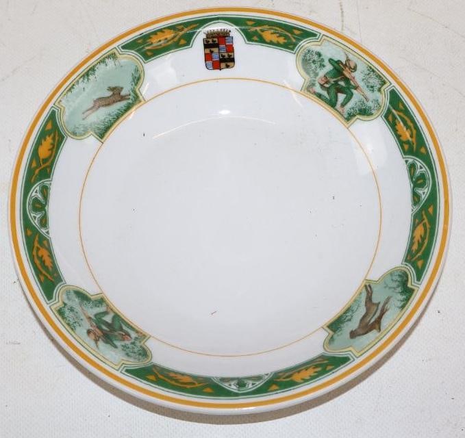 Cadillac Motor Car Co Royal Bavarian China Bowl: 7.50" diameter
