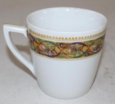 Cadillac Motor Car Co Black Knight China Tea Cup: 6oz cup