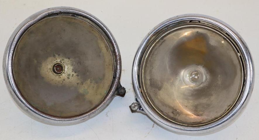 Pair of Lucas Type LR140 Headlights (1 of 4)