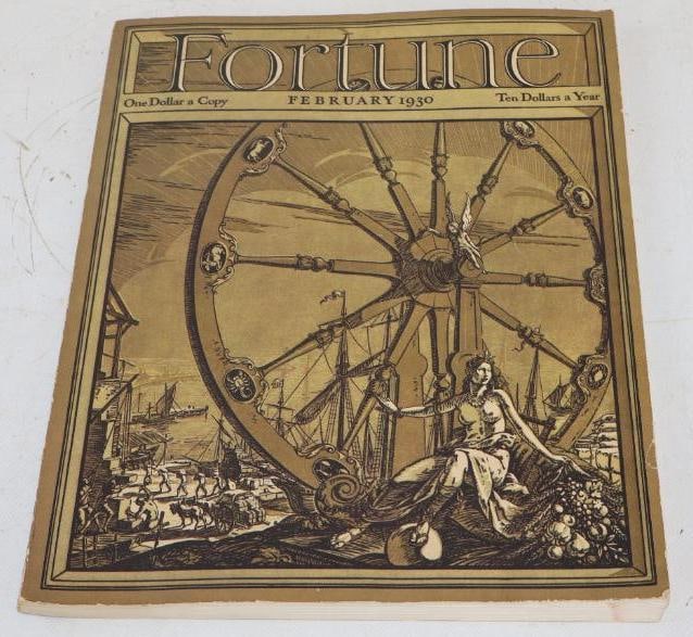 1930 Fortune  Magazine Book Volume 1 Number 1 (1 of 2)