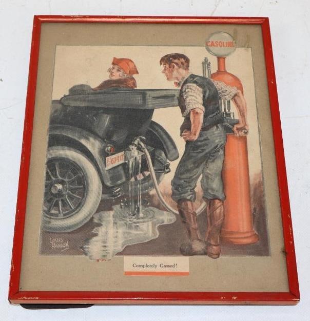 Completely Gassed! Louis Hanion Framed Artwork (1 of 3)