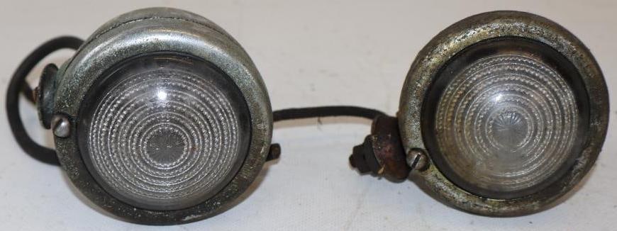 Pair of Early Automobile Accessary Lights (1 of 3)