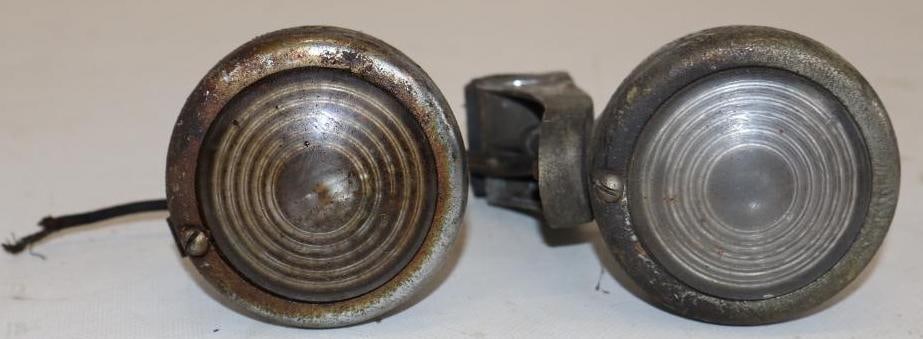 Pair of Early Automobile Accessary Lights (1 of 3)