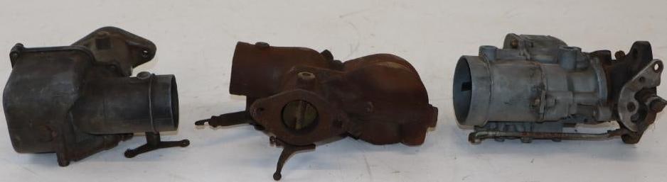 Group of 3 Early Automobile Carburetors (1 of 3)
