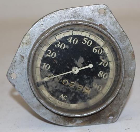 Early Automobile AC Speedometer (1 of 3)