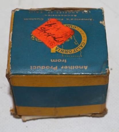 Chrome Threaded Automotive Gear Ball In Original Box: 2.25" x 2" x 2"