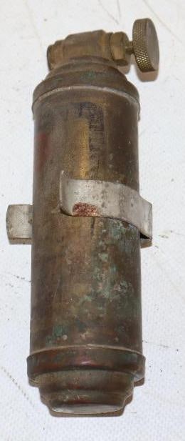 Early Automobile Presto Brass Fire Extinguisher (1 of 2)