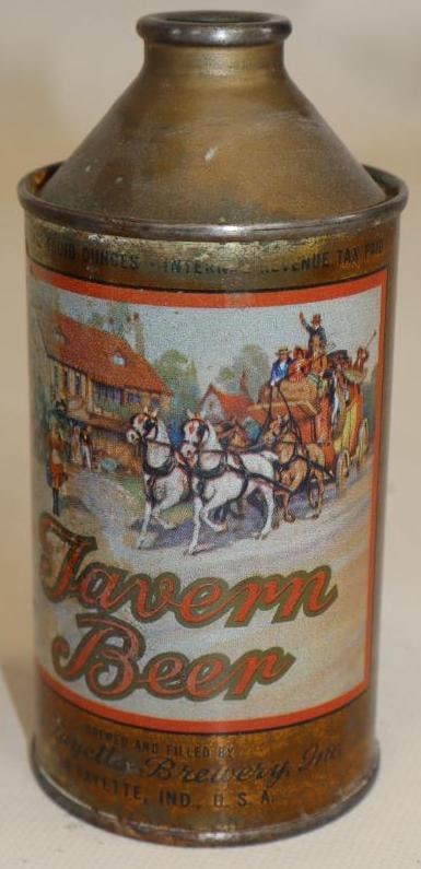Tavern Beer Cone Top Beer Can (1 of 4)