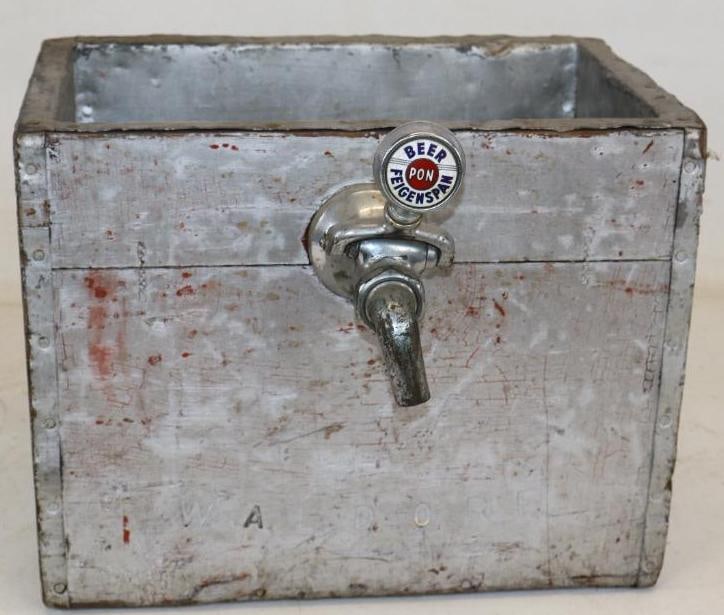 P.O.N. Beer Feigenspan Cloisonne Beer Tap w/ Cooling Coil Box (1 of 5)