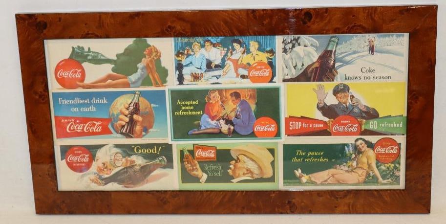Group of 9 Drink Coca-Cola Advertising Ink Blotters (1 of 6)