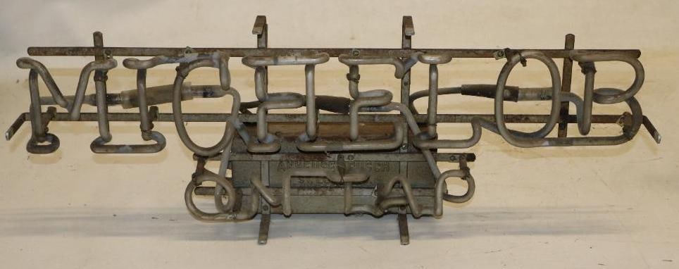 Michelob On Tap Light Up Window Neon Advertising Sign (1 of 2)