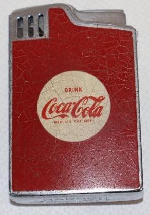 Drink Coca Cola Refillable Advertising Lighter (1 of 3)