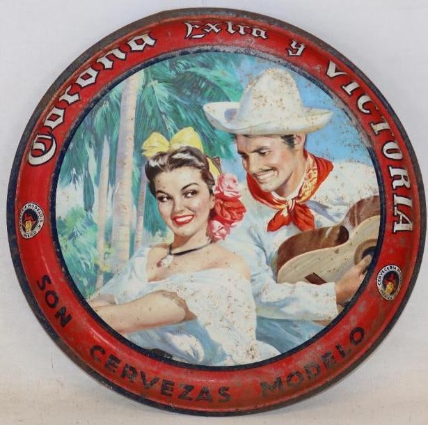 Corona Extra Beer Advertising Tray (1 of 2)