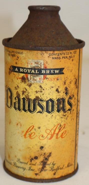 Dawson's Pale Ale Cone Top Beer Can (1 of 4)