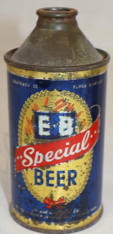 E and B Special Cone Top Beer Can (1 of 4)