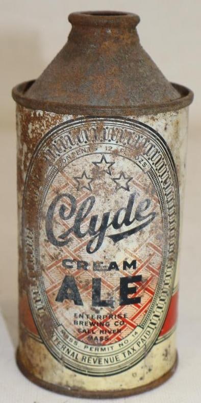 Clyde Cream Ale Cone Top Beer Can (1 of 4)