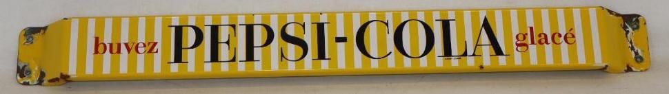 Enjoy Pepsi-Cola Iced Porcelain Advertising Door Push (1 of 5)