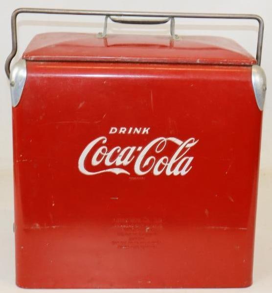 Drink Coca Cola Acton MFG Co. Inc. Advertising 12 Pack Cooler (1 of 6)