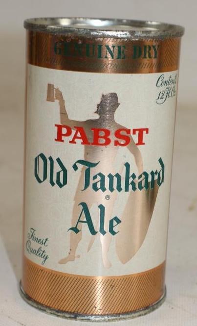 Pabst Old Tankard Ale Flat Top Beer Can (1 of 2)