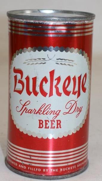 Buckeye Sparkling Dry Flat Top Beer Can (1 of 2)