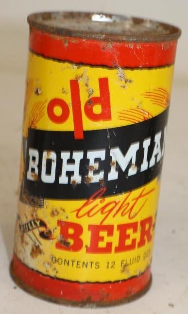 Old Bohemian Light Flat Top Beer Can (1 of 2)