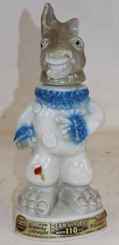 Jim Beam's Genuine Regal China 1968 Donkey Decanter (1 of 4)