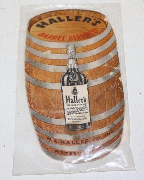 Haller's Whiskey Mixing Pocket Guide: 5.25" x 3.25"