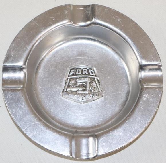 Ford Cleveland Stamping Plant Embossed Ash Tray: 5.75" x 5.75" x 1"