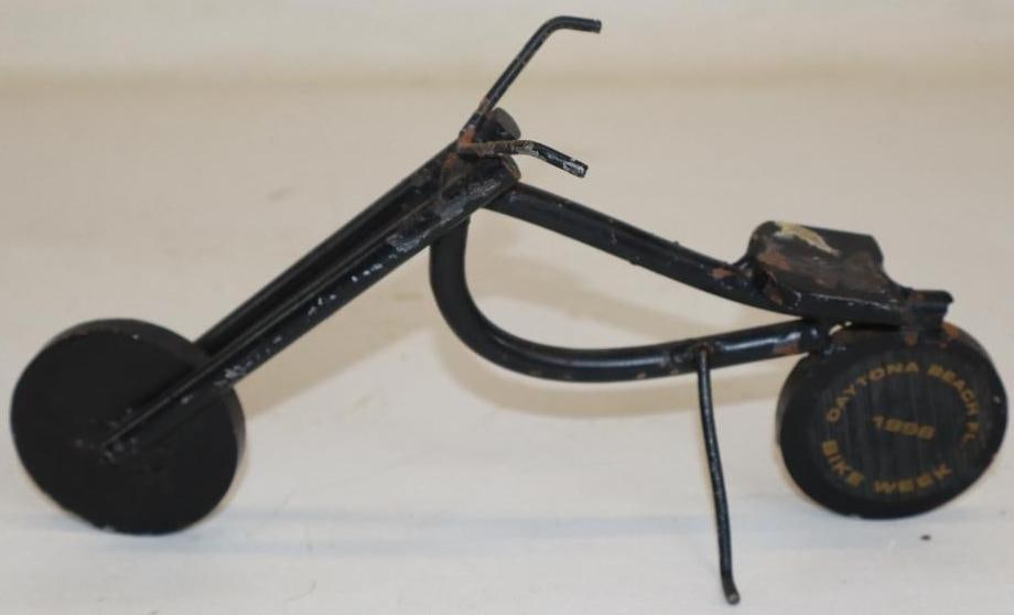 1996 Daytona Beach Bike Week Folk Art Motorcycle (1 of 4)