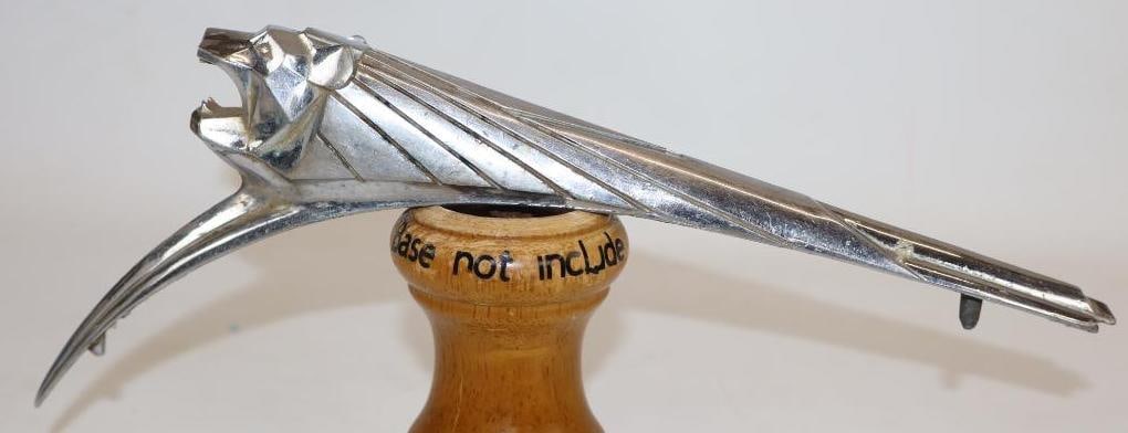 1950 Peugeot Model 203 Lion Hood Ornament (1 of 4)