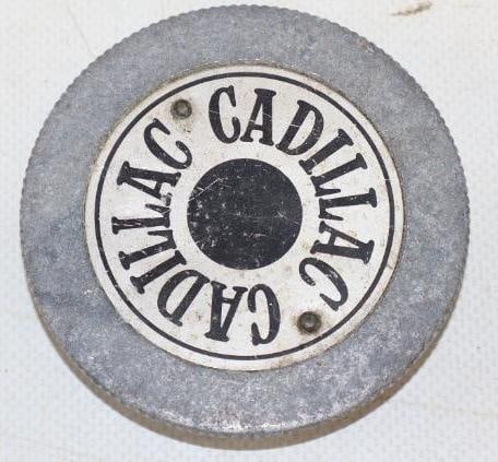 1930's Cadillac Wheel Cover Emblem: 2.75" x 275" x .50"