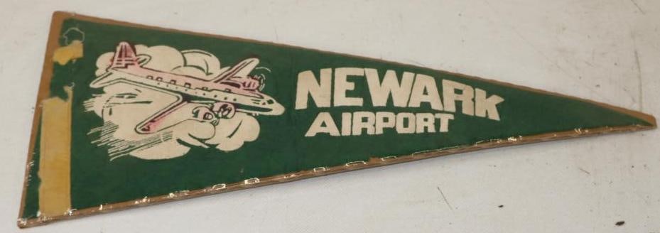Newark Airport Felt Pennant: 16" x 6.50"