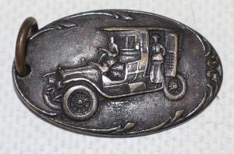 The Cleveland Taxi Cab Company Embossed Key Chain Tag (1 of 2)