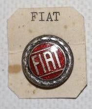 Fiat Motor Car Co. Cloisonne Lapel Pin (1 of 2)