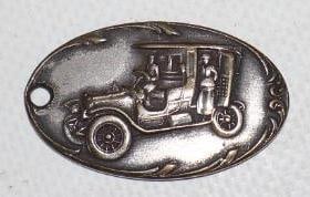 The Cleveland Taxi Cab Company Embossed Key Chain Tag (1 of 2)