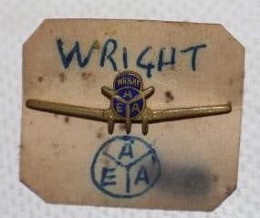 Curtis Wright Cloisonne EAA Lapel Pin (1 of 2)