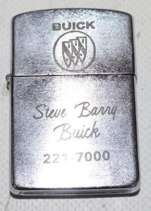 Steve Berry Buick Zippo Style Lighter (1 of 2)
