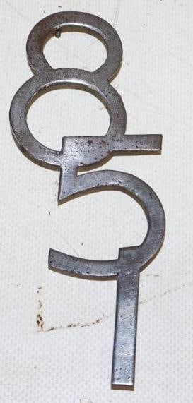 1935 Auburn 851 Radiator Script Emblem (1 of 2)