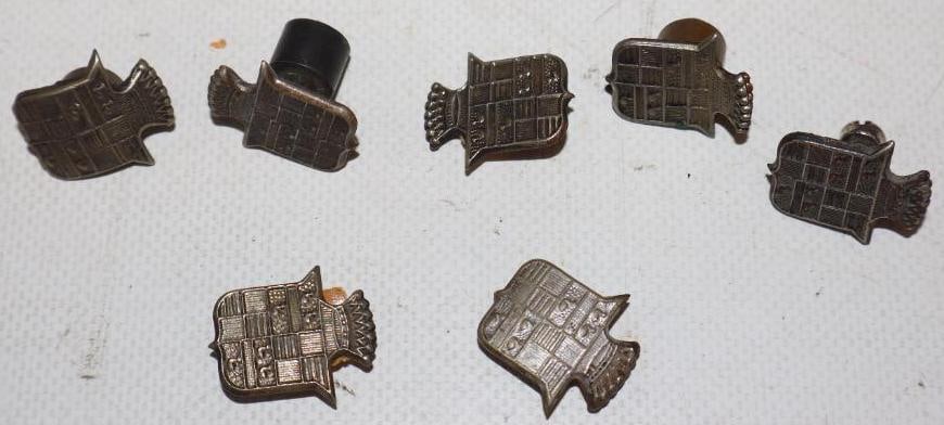 Group of 7 1930's Cadillac Motor Car Co. Headlight Emblems (1 of 3)