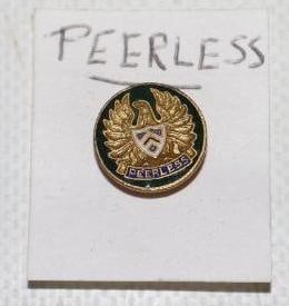 1920's Peerless Motor Car Co. Cloisonne Lapel Pin (1 of 2)